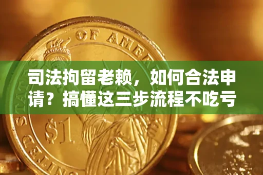北京司法拘留老赖，如何合法申请？搞懂这三步流程不吃亏！