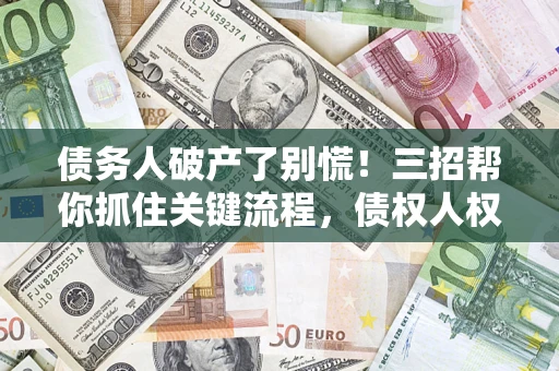 北京债务人破产了别慌！三招帮你抓住关键流程，债权人权益不再缩水