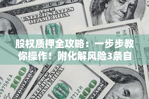 北京股权质押全攻略：一步步教你操作！附化解风险3条自救法则