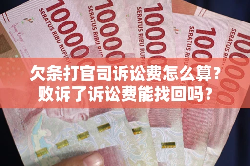 北京欠条打官司诉讼费怎么算？败诉了诉讼费能找回吗？