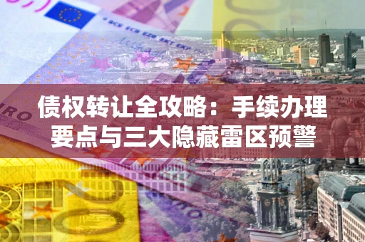 北京债权转让全攻略：手续办理要点与三大隐藏雷区预警