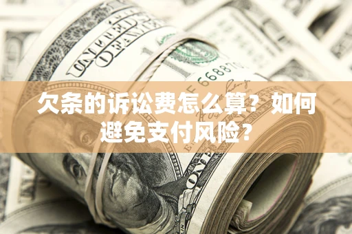 北京欠条的诉讼费怎么算？如何避免支付风险？
